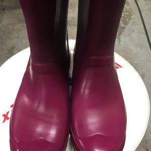 Purple huntress boots